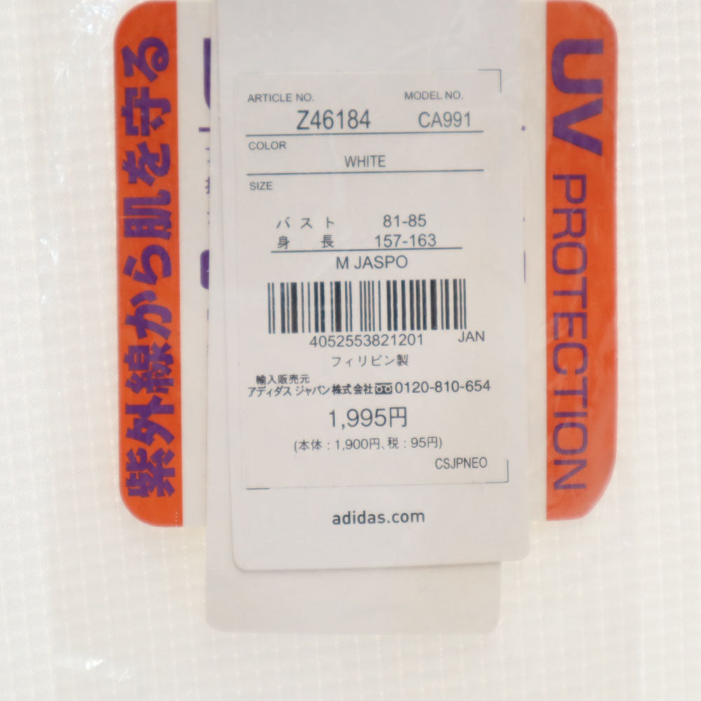 アディダス 未使用 トレーニング 半袖 Tシャツ M ホワイト系 adidas タグ付き レディース