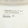 ナイキゴルフ ゴルフ 半袖 ポロシャツ M 白 NIKE GOLF DRI-FIT メンズ