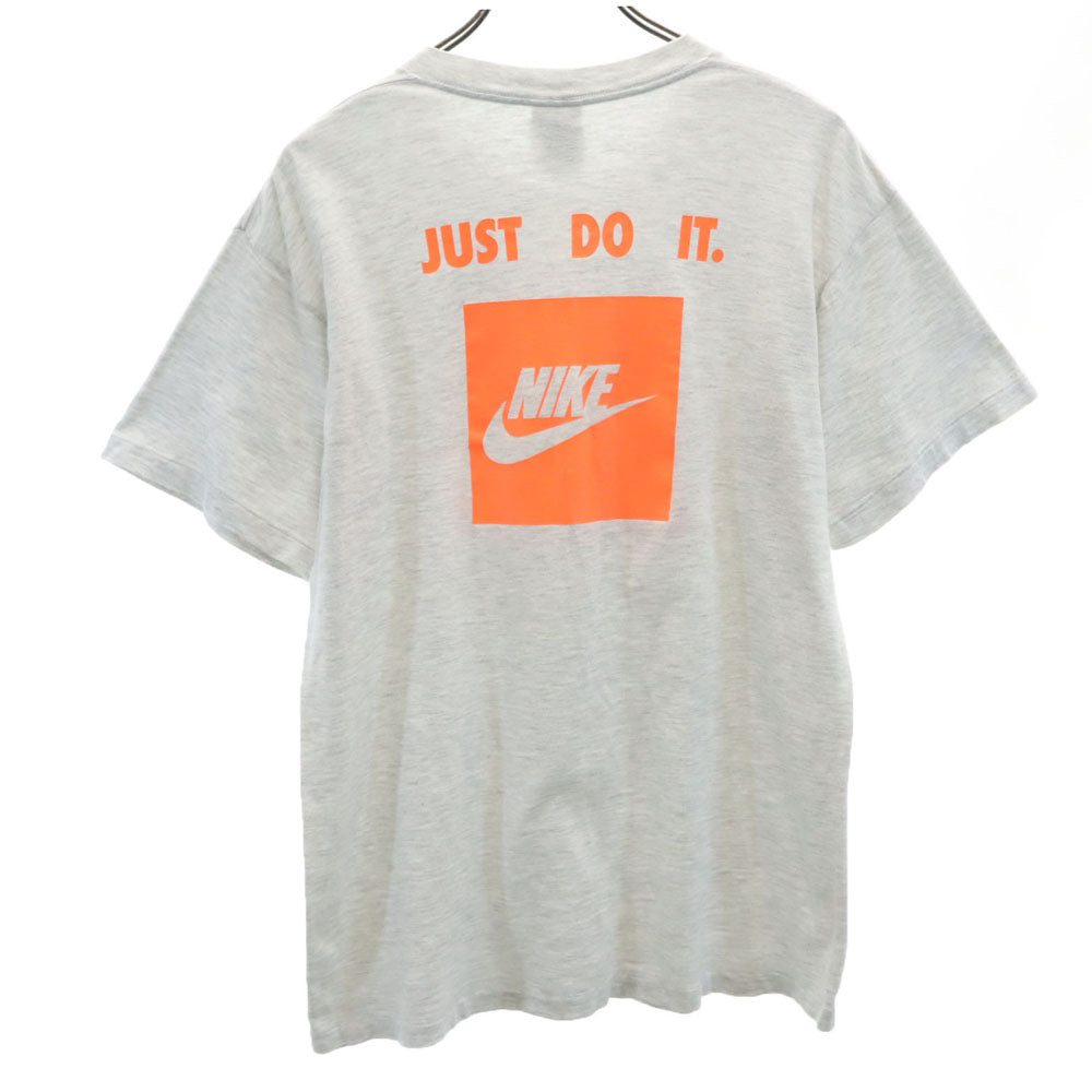 ナイキ 90s USA製 オールド 半袖 Tシャツ M グレー NIKE メンズ