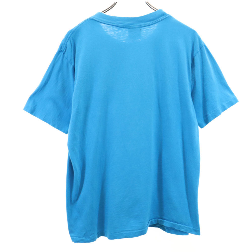 ONEITA オニータ 90s USA製 オールド 半袖 Tシャツ L 水色 POWER-T メンズ