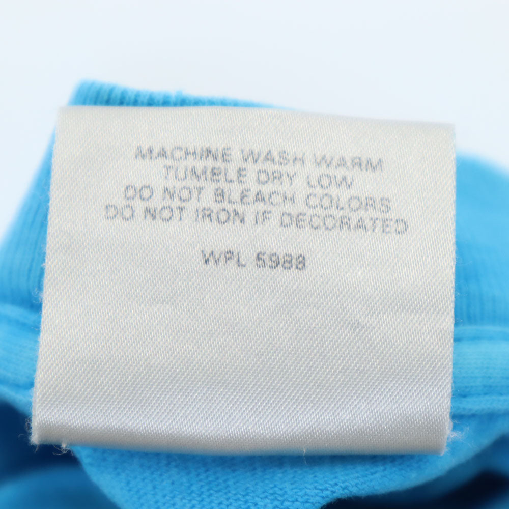 ONEITA オニータ 90s USA製 オールド 半袖 Tシャツ L 水色 POWER-T メンズ