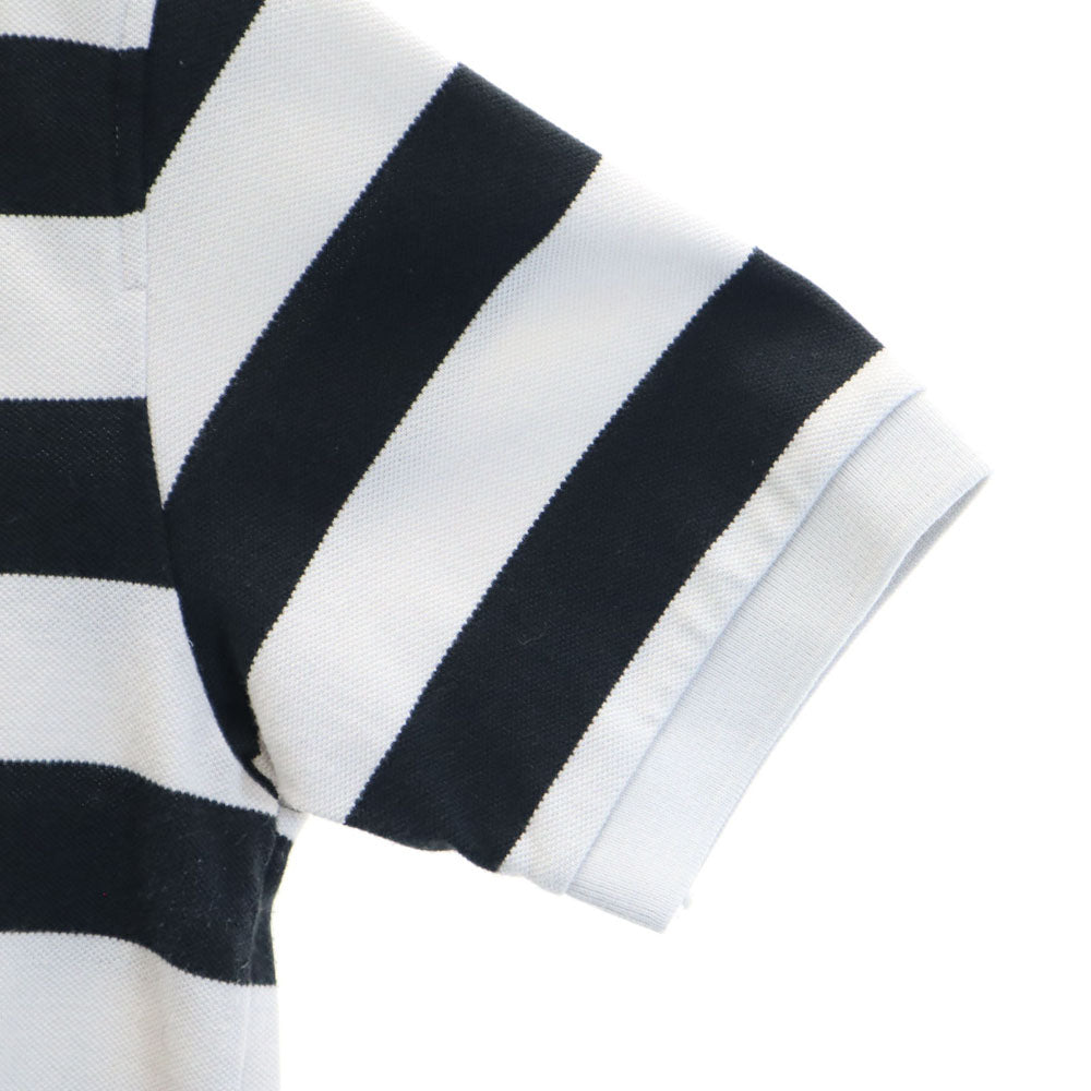 ナイキ ボーダー柄 半袖 ポロシャツ M グレー 他 NIKE 鹿の子 メンズ