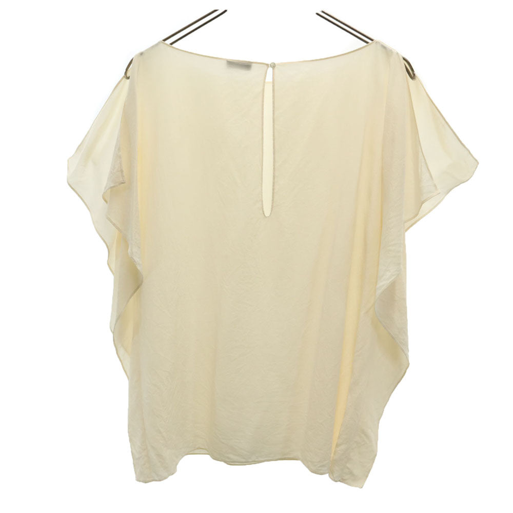 ジョセフ シルク ノースリーブ プルオーバー ブラウス 38 アイボリー系 JOSEPH レディース
