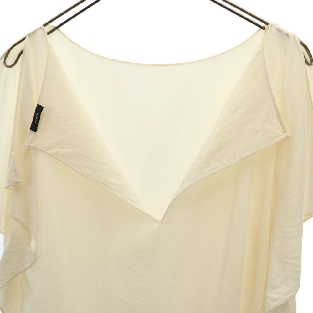 ジョセフ シルク ノースリーブ プルオーバー ブラウス 38 アイボリー系 JOSEPH レディース