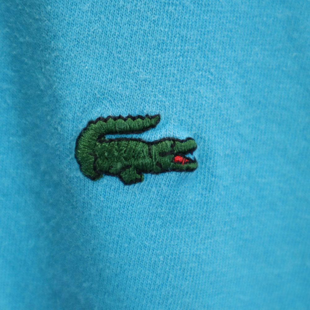 アイゾッドラコステ 90s オールド ボーダー柄 半袖 ポロシャツ XL ターコイズ系 IZOD LACOSTE メンズ