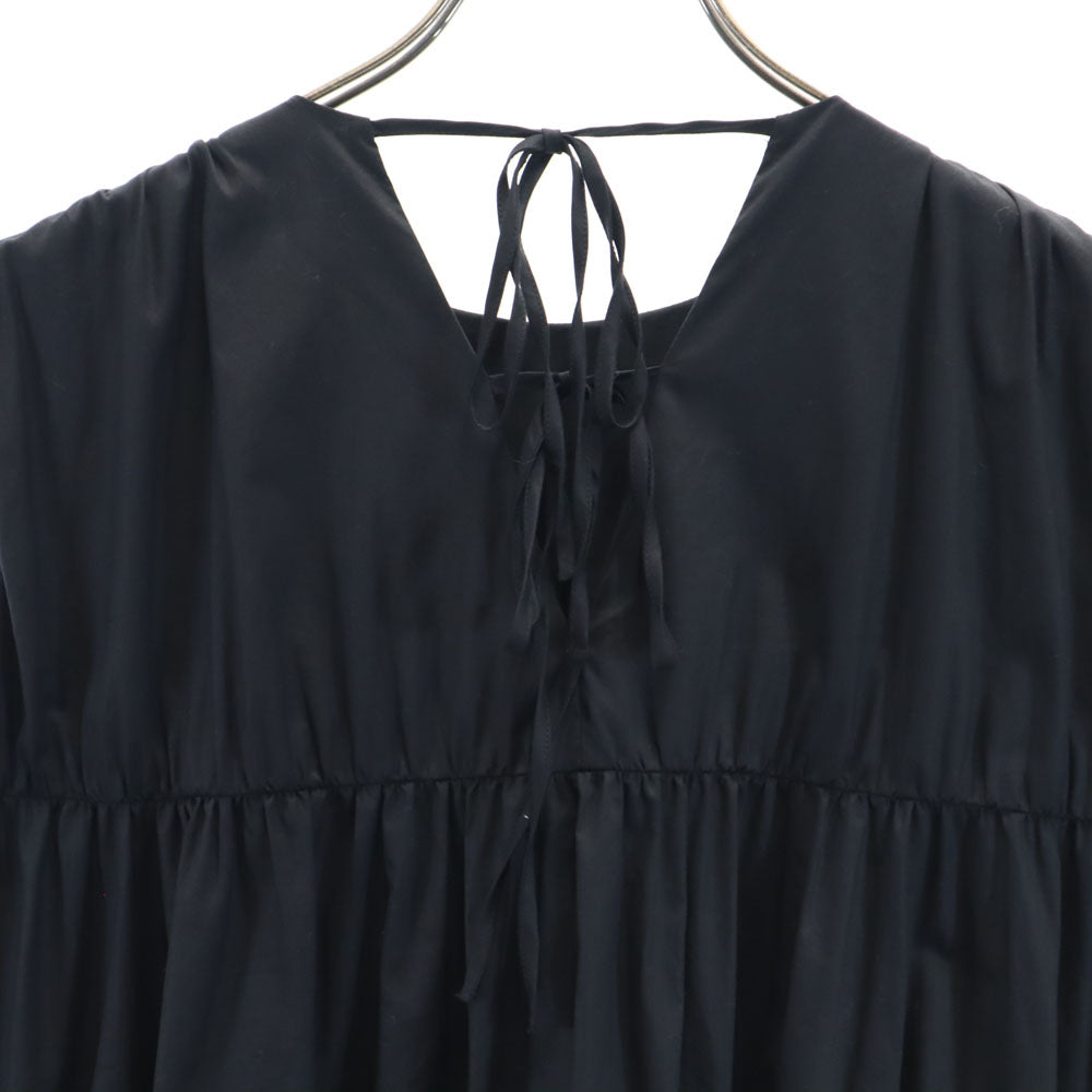 ミラオーウェン ノースリーブ ブラウス 0 ブラック Mila Owen レディース