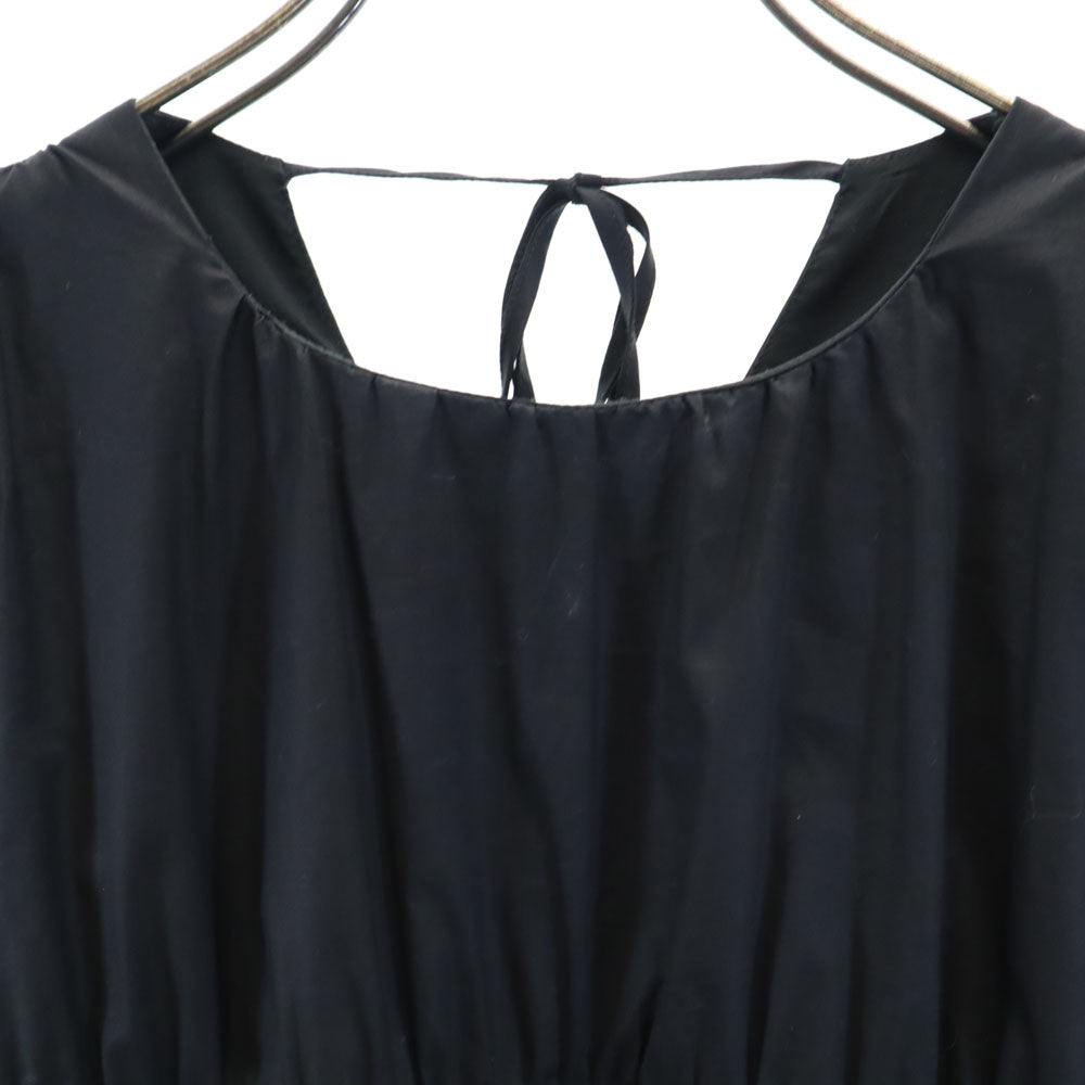 ミラオーウェン ノースリーブ ブラウス 0 ブラック Mila Owen レディース