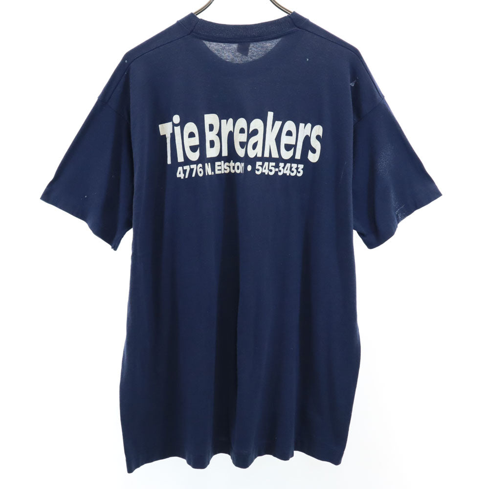 スクリーンスターズ 70s 80s USA製 ヴィンテージ 半袖 シングルステッチ Tシャツ XXL ネイビー SCREEN STARS ビッグサイズ メンズ