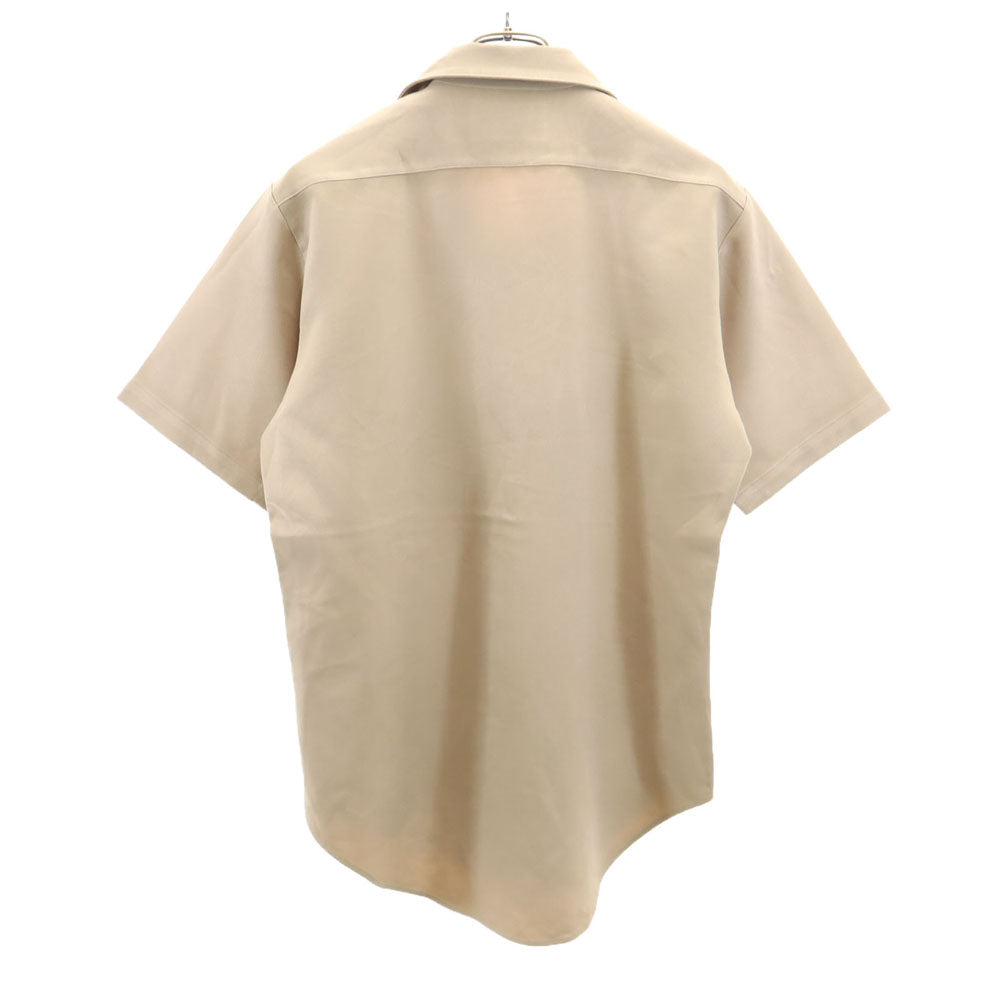 Flying Cross フライングクロス 70s ヴィンテージ 半袖 ポリ シャツ ベージュ ミリタリー メンズ
