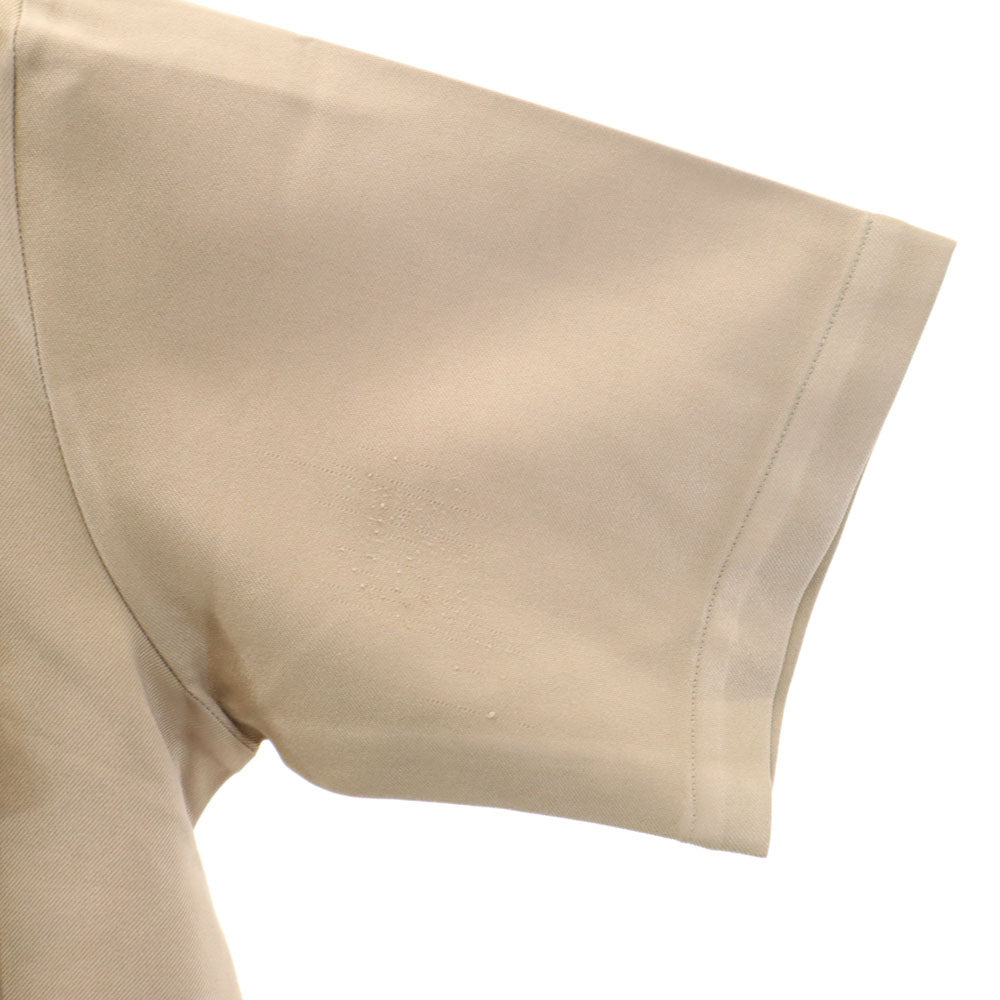 Flying Cross フライングクロス 70s ヴィンテージ 半袖 ポリ シャツ ベージュ ミリタリー メンズ