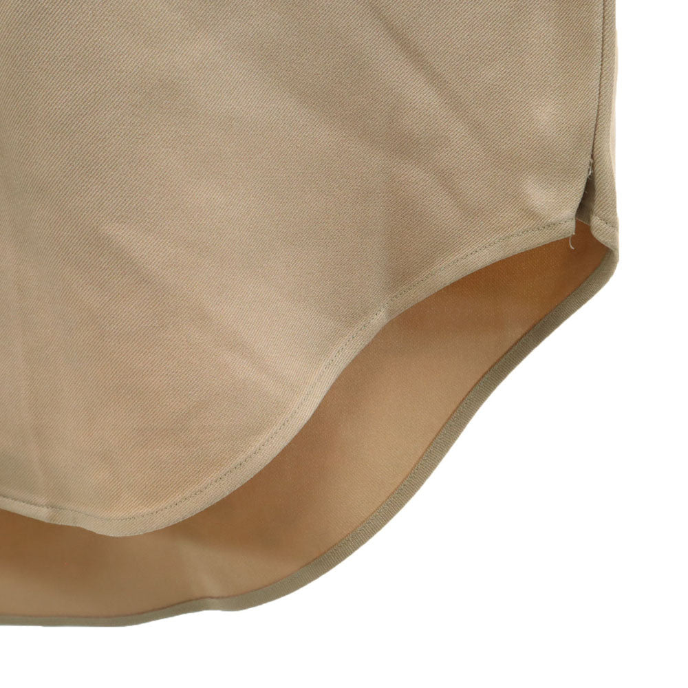 Flying Cross フライングクロス 70s ヴィンテージ 半袖 ポリ シャツ ベージュ ミリタリー メンズ