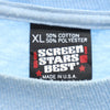 スクリーンスターズ 90s USA製 オールド 半袖 Tシャツ XL ブルー系 SCREEN STARS BEST メンズ