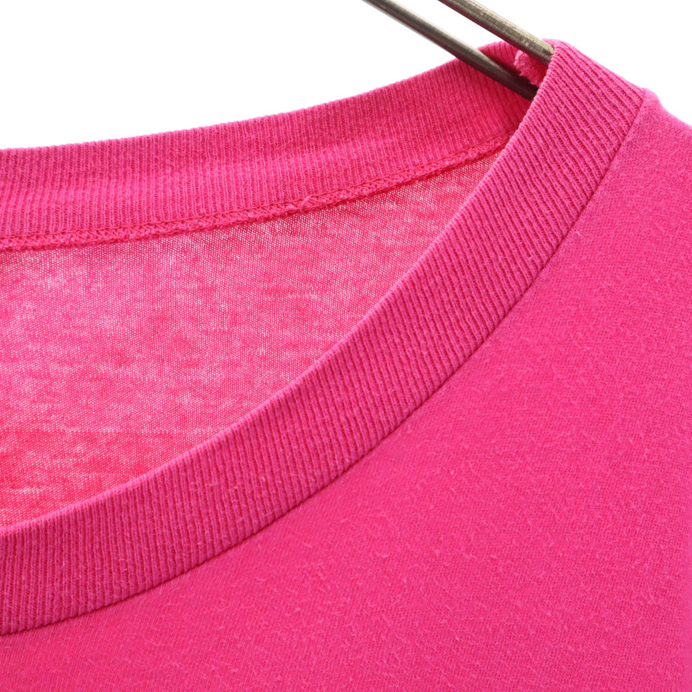 オールド 90s Beary Sleepy 半袖 シングルステッチ Tシャツ ONE ピンク OLD ビッグサイズ ベア クマ レディース