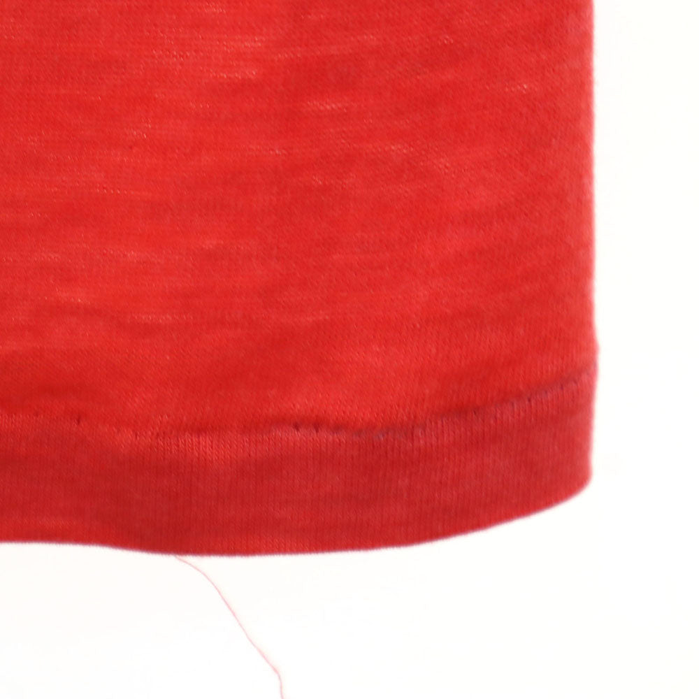 VINTAGE ヴィンテージ 70s 80s スヌーピー柄 プリント 半袖 Tシャツ レッド系 メンズ