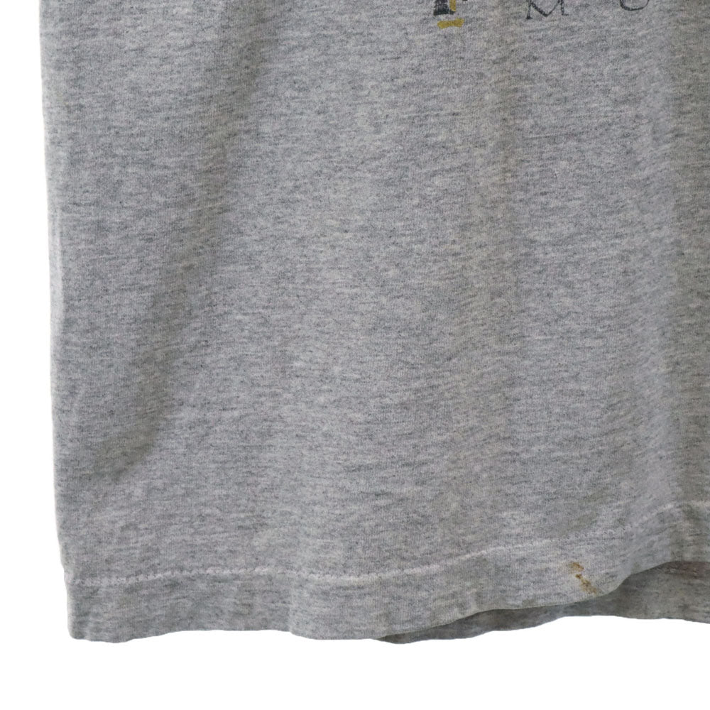 OLD オールド 90s 両面プリント 半袖 Tシャツ グレー系 メンズ