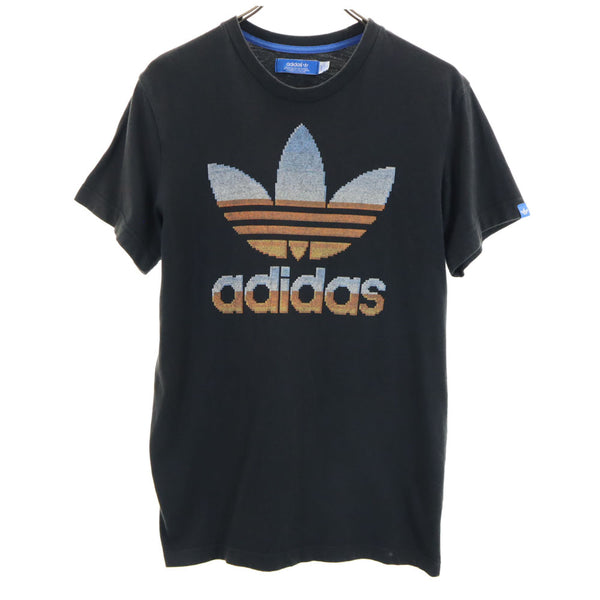 アディダスオリジナルス トレフォイルロゴ 半袖 Tシャツ M ブラック adidas Originals メンズ