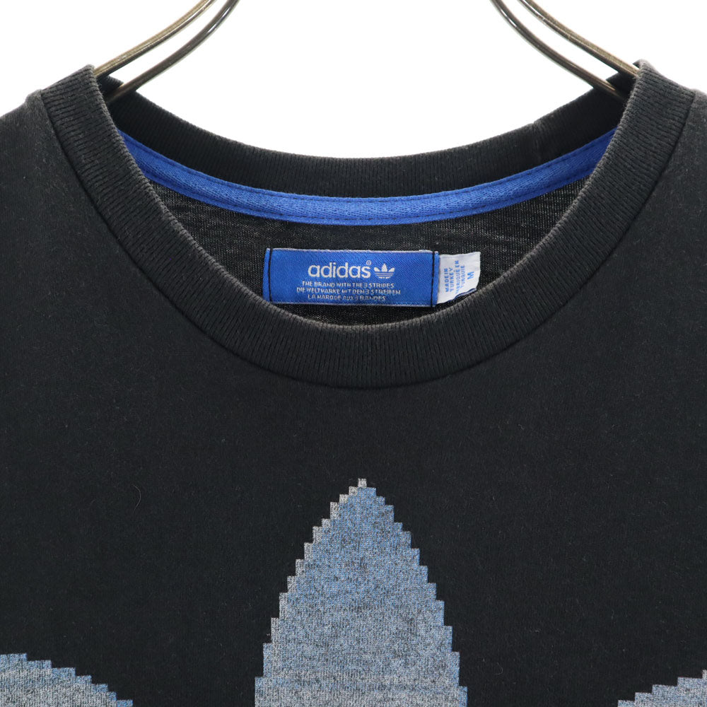 アディダスオリジナルス トレフォイルロゴ 半袖 Tシャツ M ブラック adidas Originals メンズ