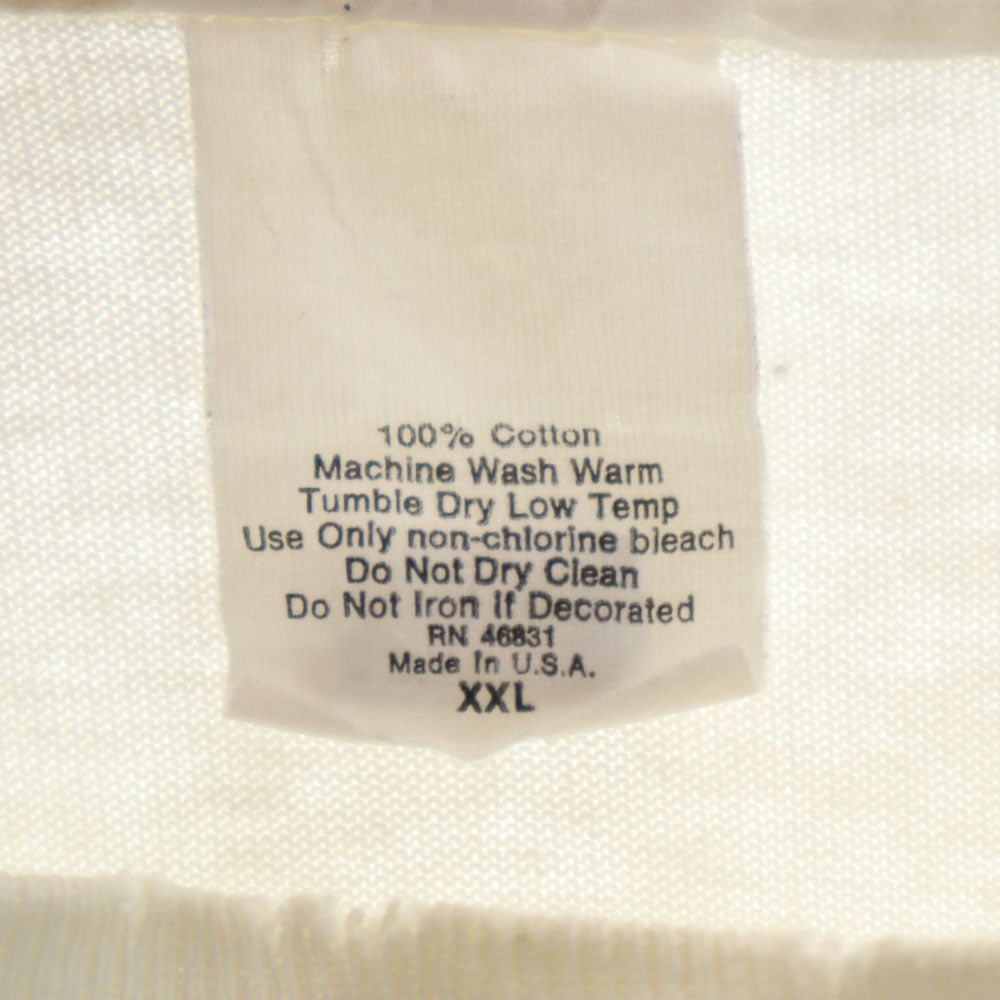 シグナル 90s USA製 オールド 半袖 Tシャツ XXL 白 SIGNAL ビックサイズ メンズ