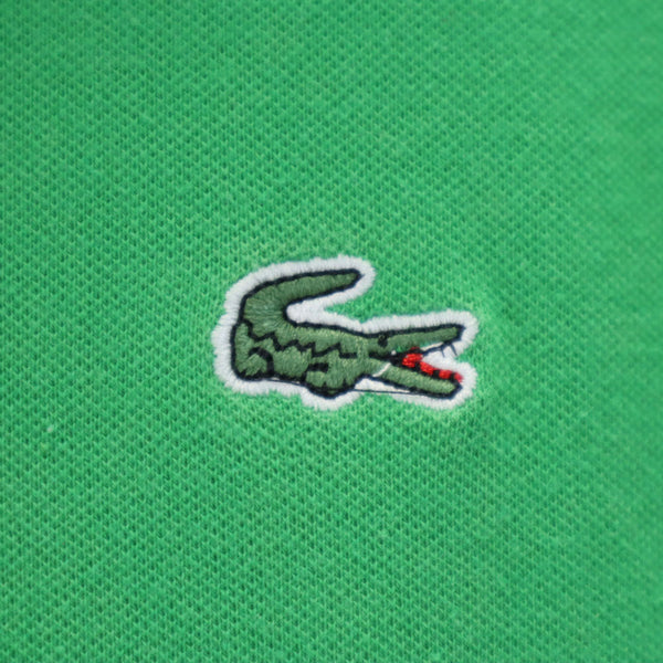 ラコステ 半袖 ポロシャツ 3 グリーン LACOSTE 鹿の子地 メンズ