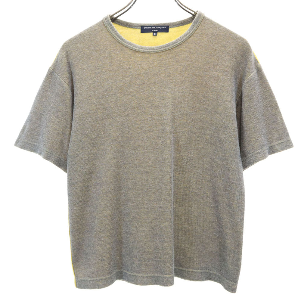 コムデギャルソンオム 00s 2006年 日本製 半袖 Tシャツ S グレー COMME des GARCONS HOMME メンズ