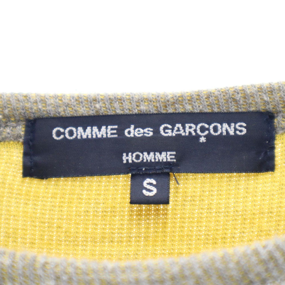 コムデギャルソンオム 00s 2006年 日本製 半袖 Tシャツ S グレー COMME des GARCONS HOMME メンズ