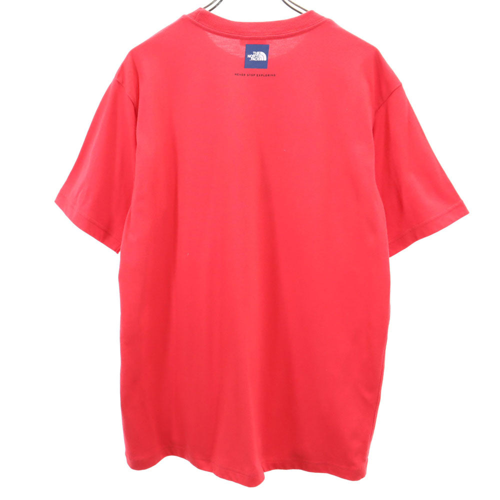 ノースフェイス NT32348 アウトドア 半袖 Tシャツ XL 赤 THE NORTH FACE TEK TEE メンズ