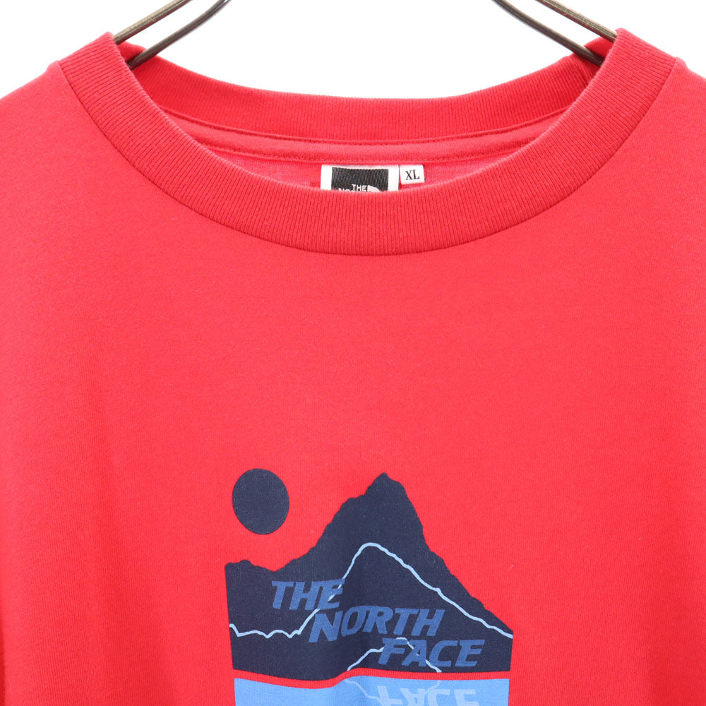 ノースフェイス NT32348 アウトドア 半袖 Tシャツ XL 赤 THE NORTH FACE TEK TEE メンズ
