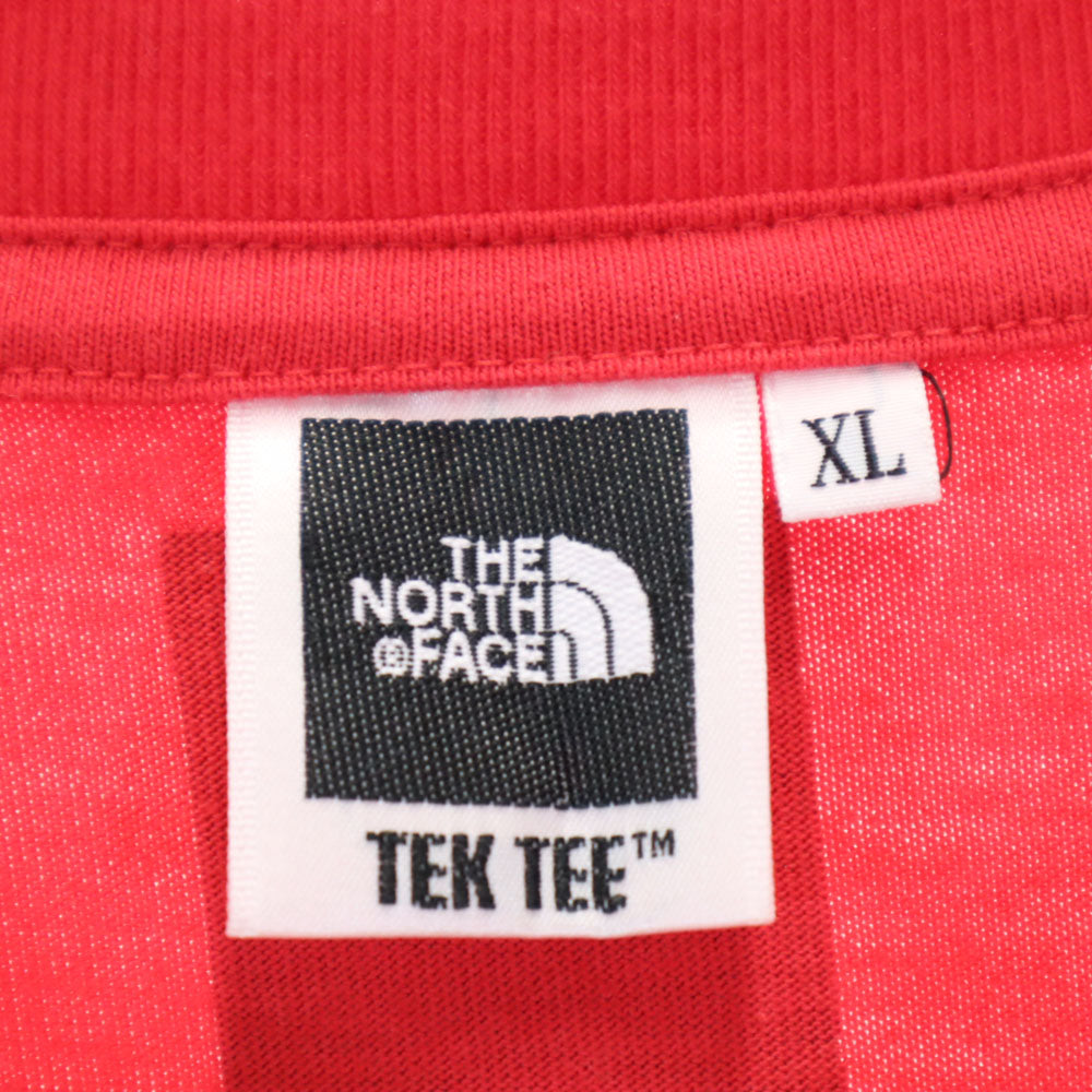 ノースフェイス NT32348 アウトドア 半袖 Tシャツ XL 赤 THE NORTH FACE TEK TEE メンズ
