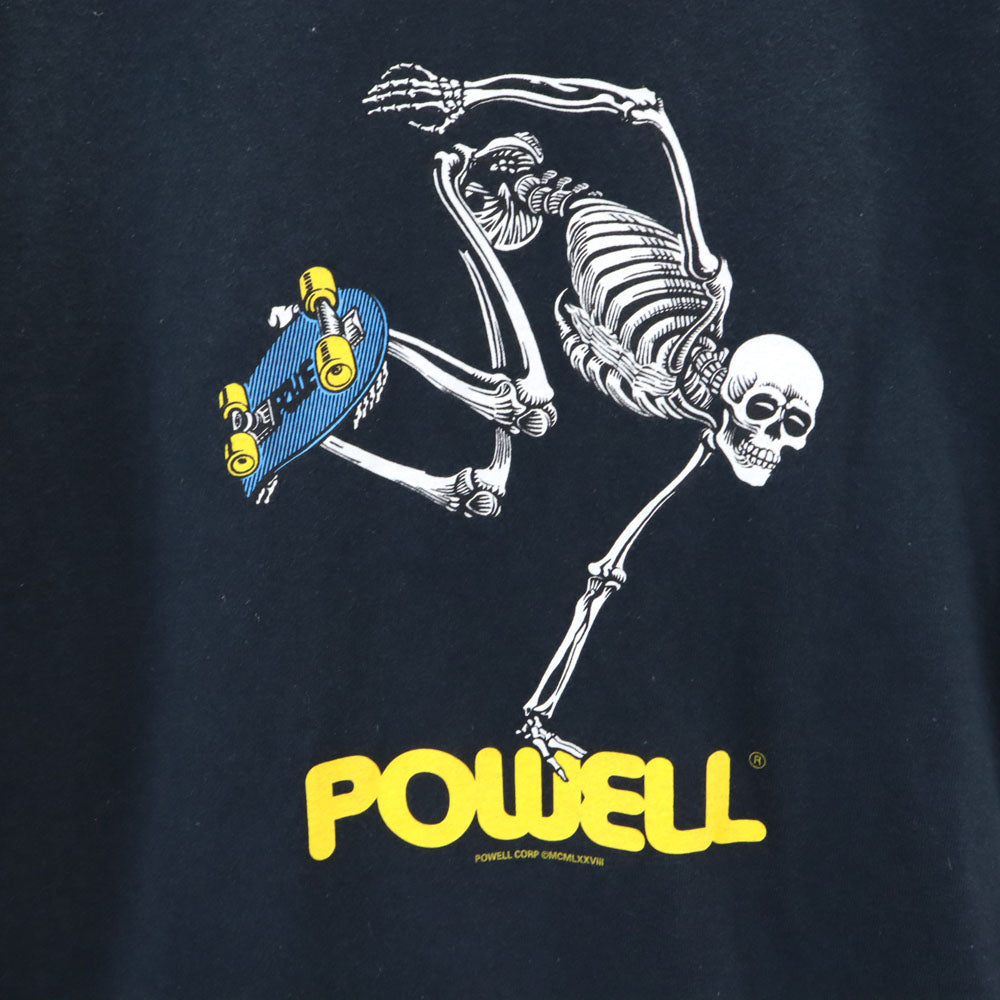 POWELL パウエル クラシック バックプリント 半袖 Tシャツ S ネイビー メンズ