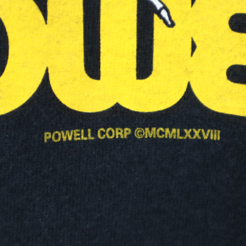 POWELL パウエル クラシック バックプリント 半袖 Tシャツ S ネイビー メンズ