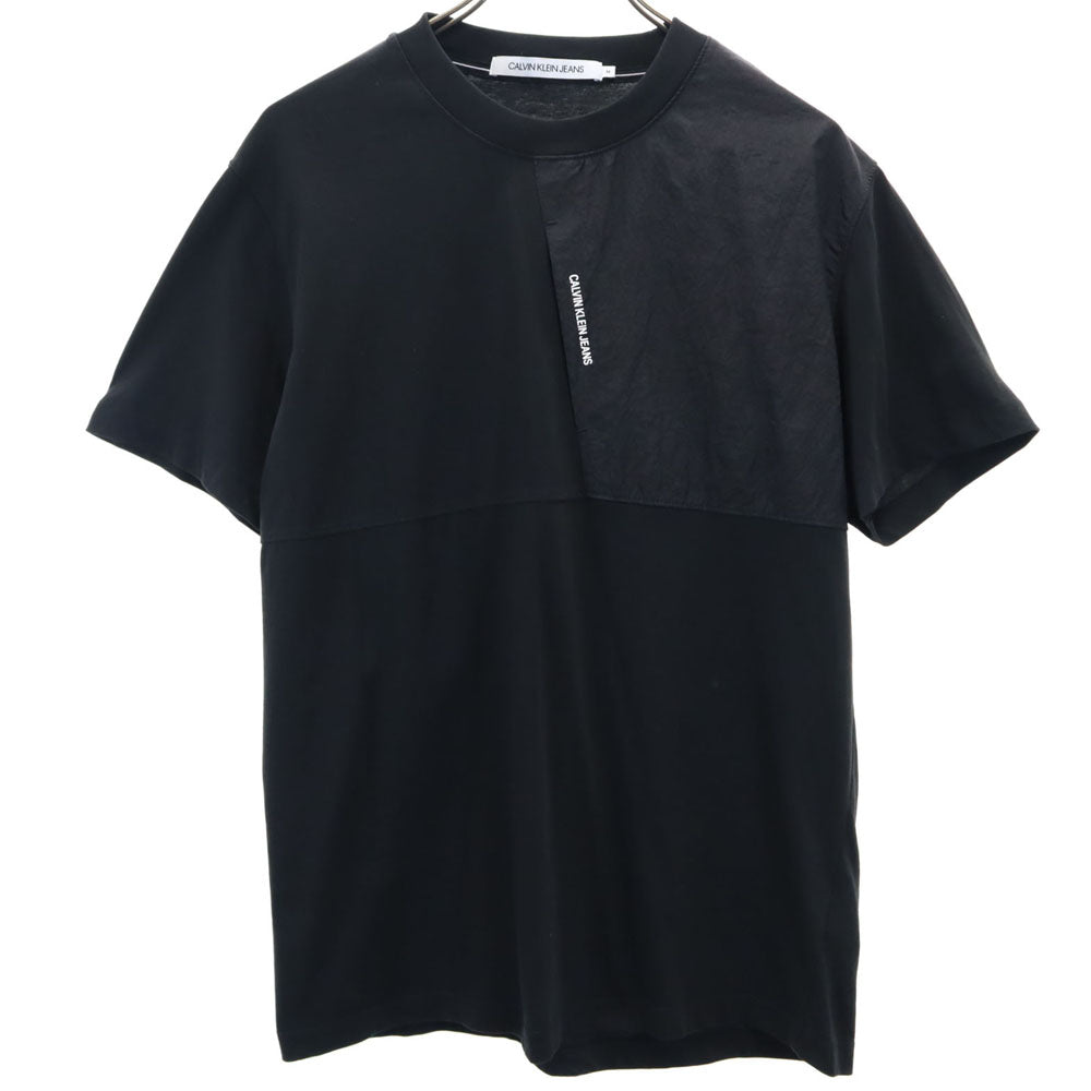 カルバンクラインジーンズ 半袖 Tシャツ M 黒 Calvin klein Jeans メンズ