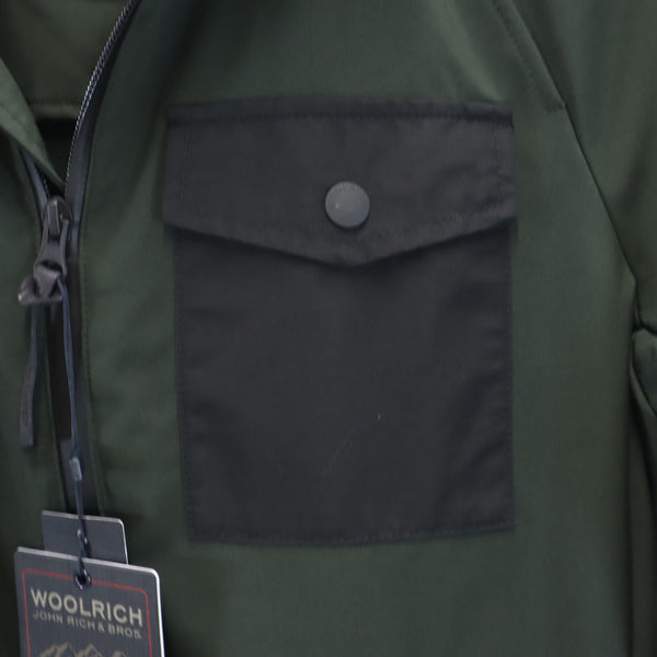 未使用 ウールリッチ ジップジャケット XS グリーン系 WOOLRICH タグ付き メンズ