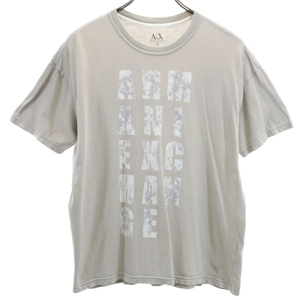 アルマーニエクスチェンジ 半袖 Tシャツ S グレー ARMANI EXCHANGE メンズ