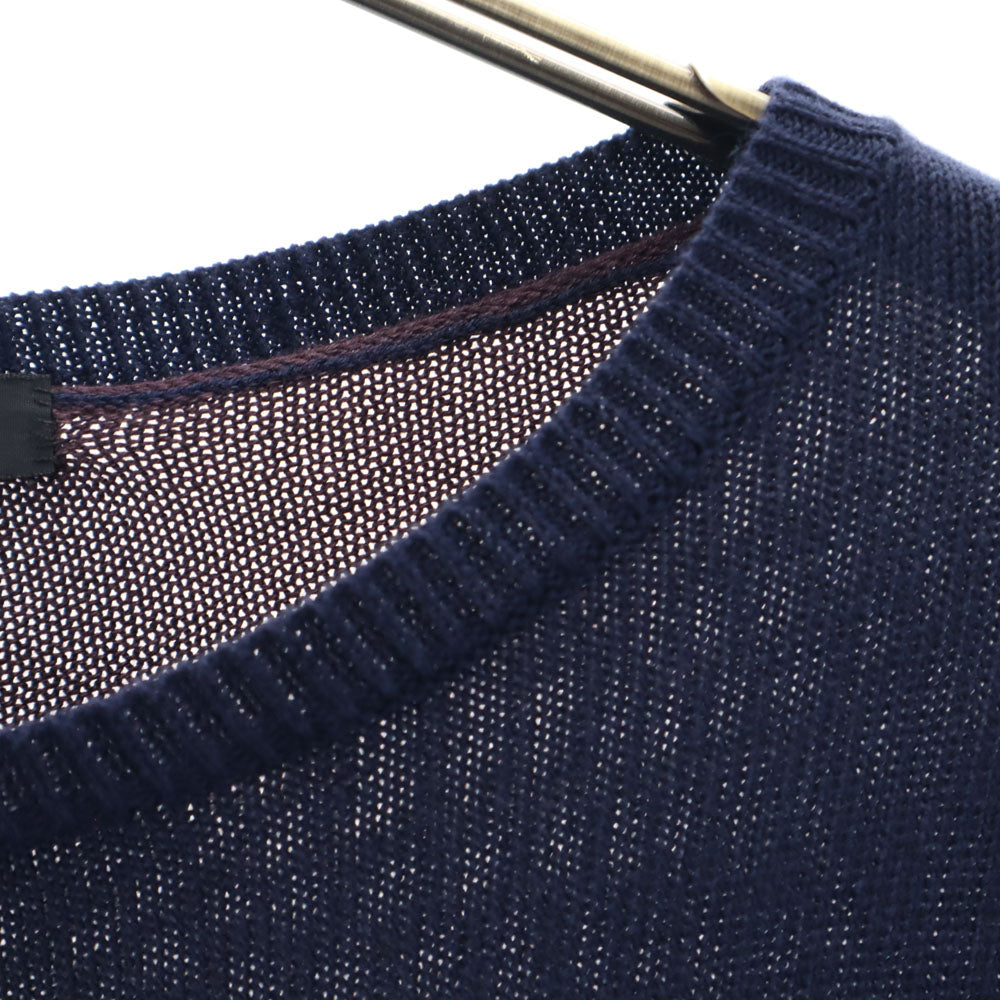 Y's for living ワイズフォーリビング 長袖 セーター ネイビー ニット レディース