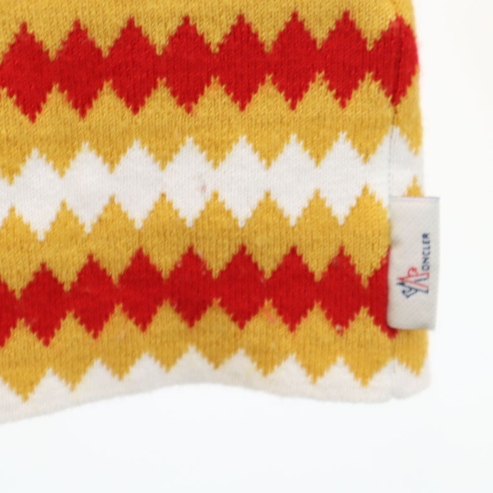 MONCLER モンクレール ブルガリア製 長袖 タートルネック セーター XS マスタード 他 ニット MAGLIONE TRICOT CICLISTA レディース