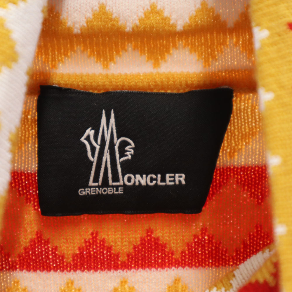 MONCLER モンクレール ブルガリア製 長袖 タートルネック セーター XS マスタード 他 ニット MAGLIONE TRICOT CICLISTA レディース