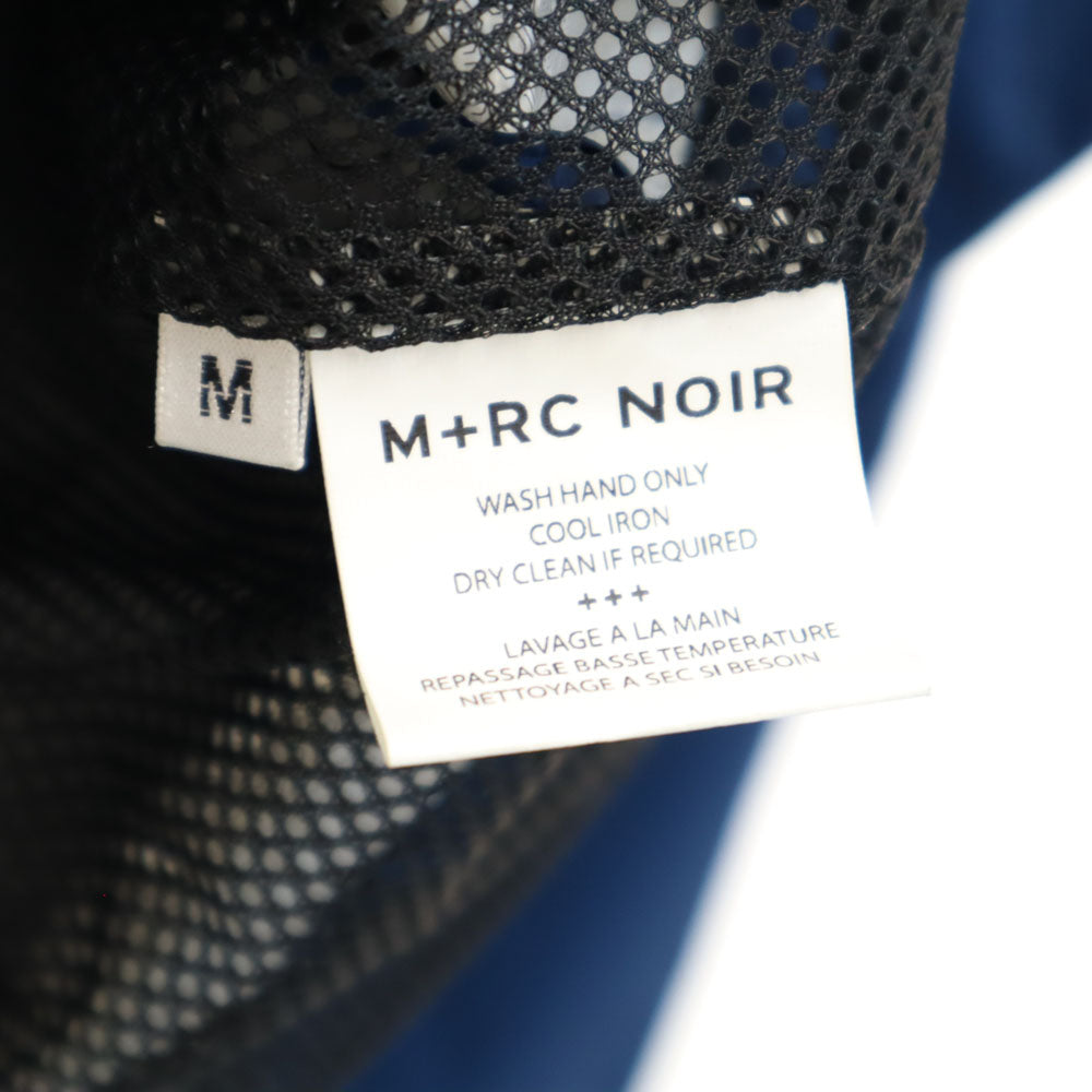 マルシェノア ハーフジップ ジャケット M ネイビー M+RC NOIR プルオーバー 裏メッシュ マウンテンパーカー メンズ