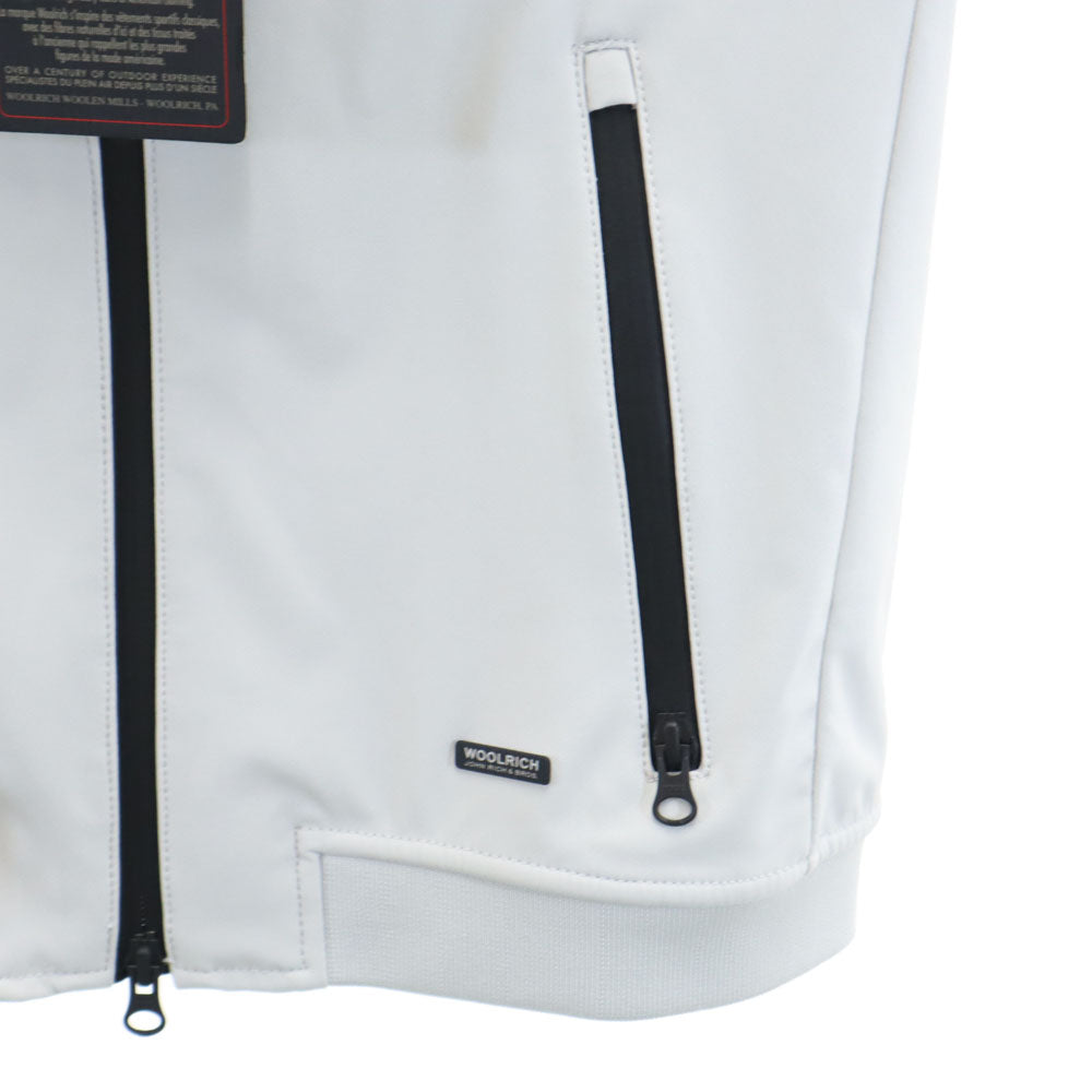 未使用 WOOLRICH ウールリッチ ソフトシェル ボンバー ジャケット S グレー TETON メンズ