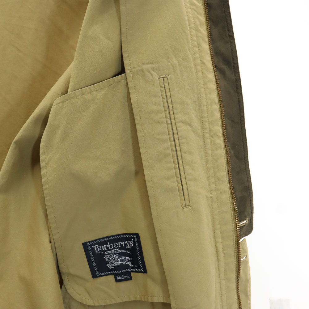 バーバリーズ 90s オールド ブルゾン M ベージュ系 Burberrys ジャケット メンズ