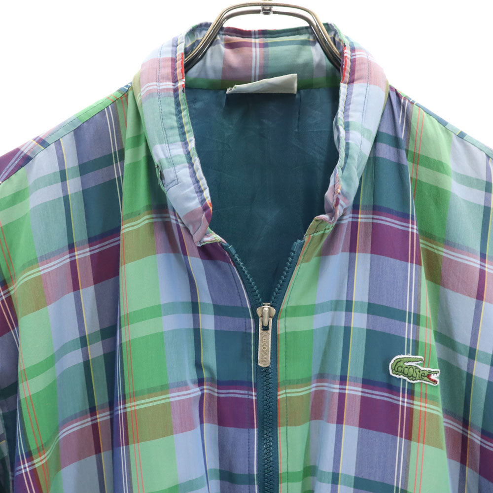 CHEMISE LACOSTE シュミーズラコステ チェック柄 ブルゾン グリーン 他 ジャケット メンズ
