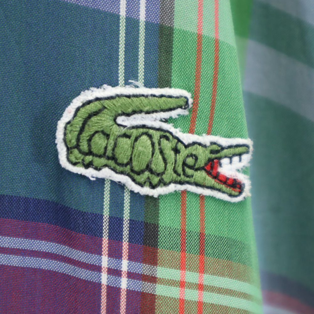 CHEMISE LACOSTE シュミーズラコステ チェック柄 ブルゾン グリーン 他 ジャケット メンズ