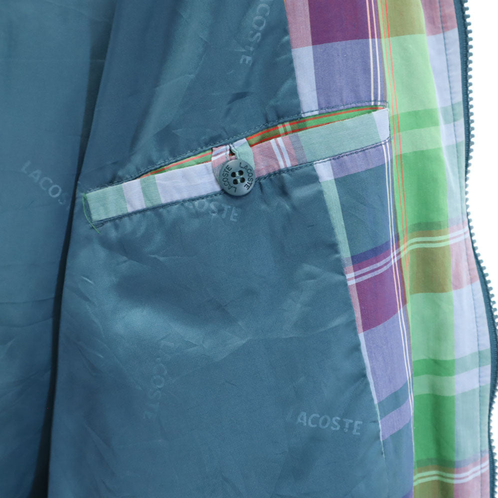 CHEMISE LACOSTE シュミーズラコステ チェック柄 ブルゾン グリーン 他 ジャケット メンズ
