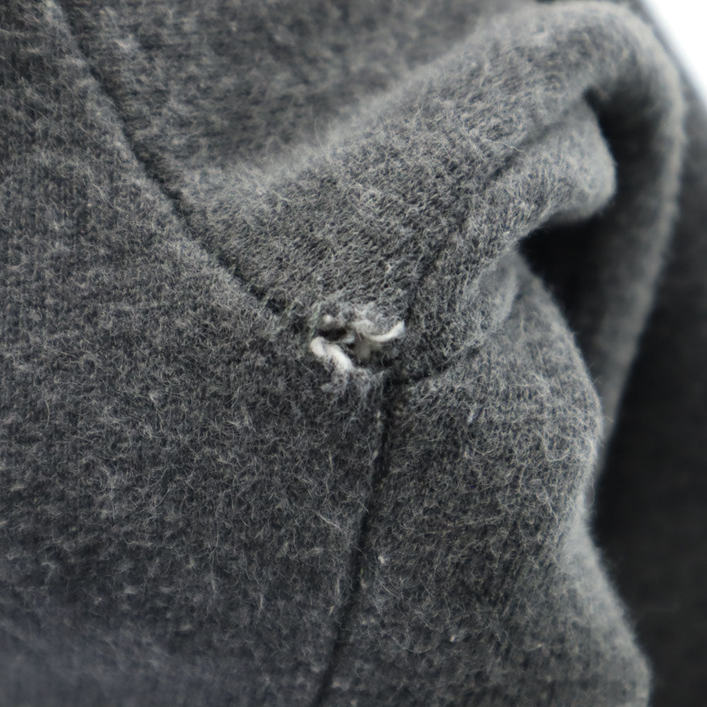 フェンディ イタリア製 長袖 スウェット トレーナー 42 グレー FENDI 裏起毛 レディース