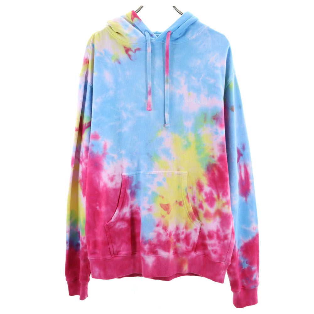 Lafayette ラファイエット タイダイ柄 長袖 スウェットパーカー M 水色 他 メンズ