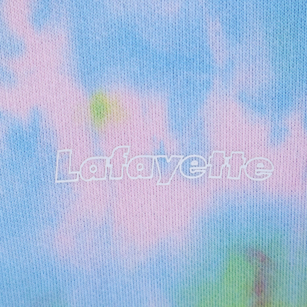 Lafayette ラファイエット タイダイ柄 長袖 スウェットパーカー M 水色 他 メンズ