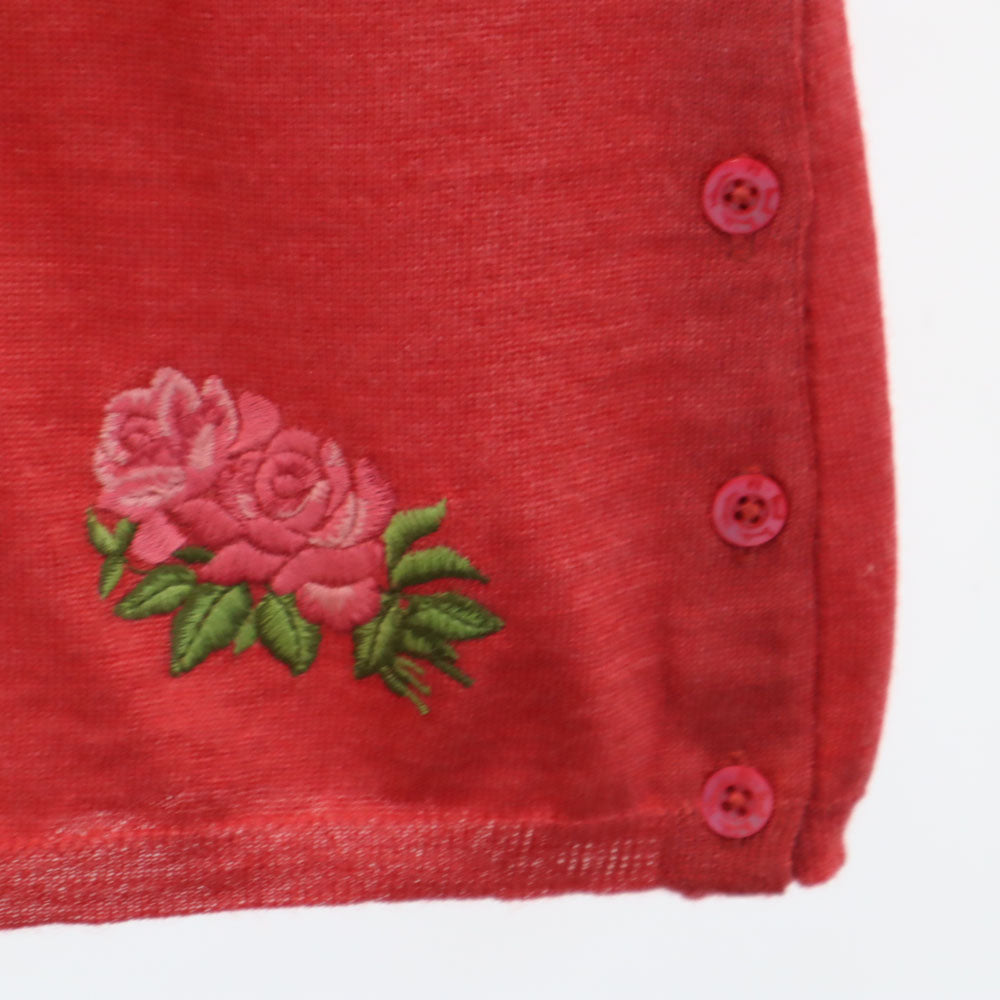 ピーエスポールスミス 半袖 タートルネック ニット M レッド系 PS Paul Smith woman セーター レディース