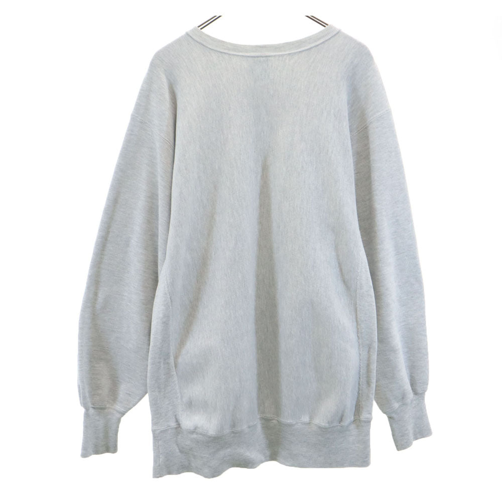 チャンピオン 90s オールド 刺繍タグ カレッジ 長袖 リバースウィーブ スウェット トレーナー XXL グレー Champion 裏起毛 ビッグサイズ メンズ