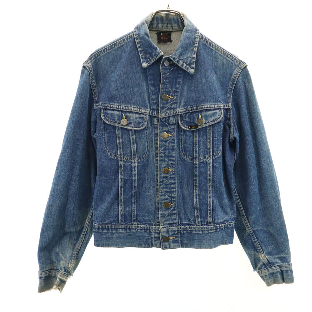 Lee リー 50s ヴィンテージ 101J 赤タグ後期 デニムジャケット 34 ジージャン メンズ