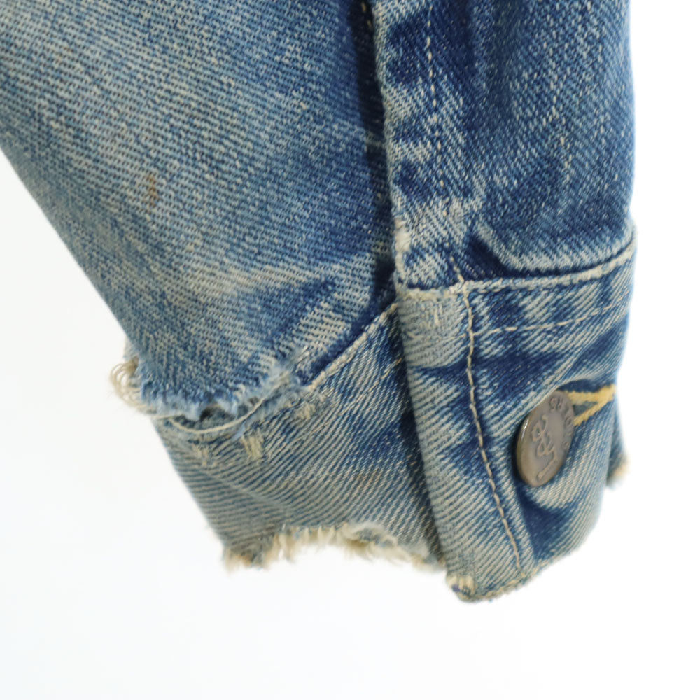 Lee リー 50s ヴィンテージ 101J 赤タグ後期 デニムジャケット 34 ジージャン メンズ