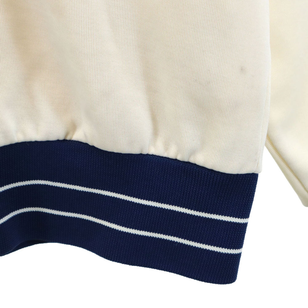 ナイキ 80s 紺タグ ヴィンテージ ブルゾン L ネイビー×アイボリー NIKE ジャージ メンズ